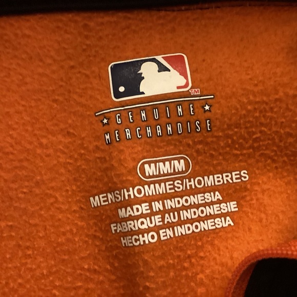 Baltimore Orioles Baseball 1/4 zip pullover men’s size medium MLB - Picture 5 of 8